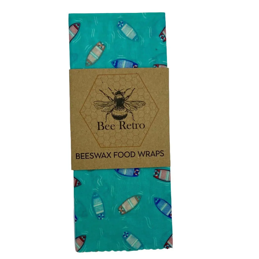 Seaside Beeswax Wraps - Eco Friendly Beeswax food wraps