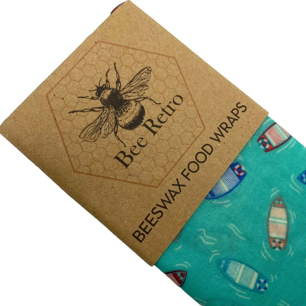 Seaside Beeswax Wraps - Eco Friendly Beeswax food wraps