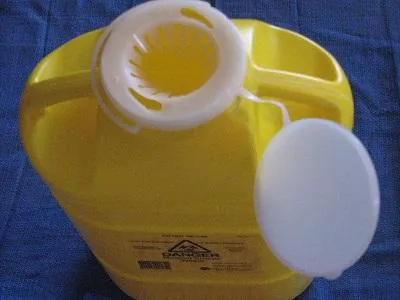 SHARPS CONTAINER 8.0L SNAP TOP LID