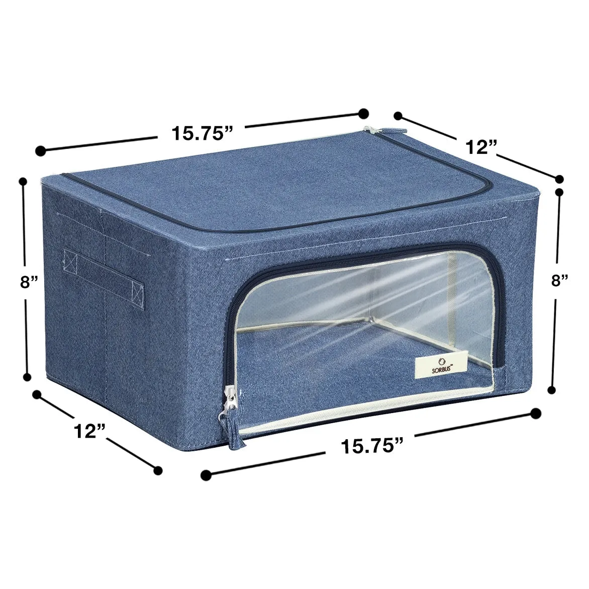 Storage Window Bin Set (2 Pack Small)