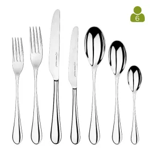 Studio William Mulberry Mirror 42 Piece Cutlery Set