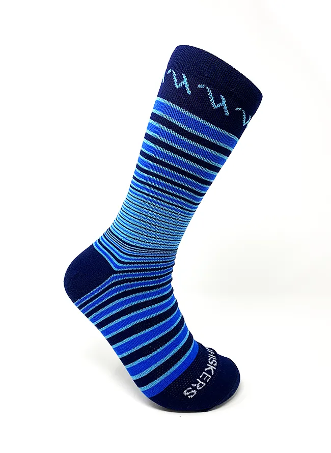 The Jacques Stripe - Blue/Light Blue/Navy