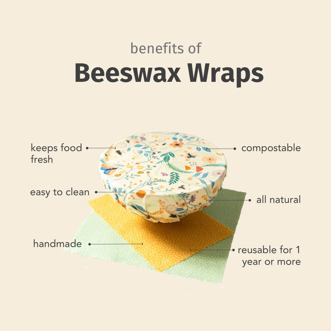 Ultimate Solids Bundle: Beeswax Wraps   Swedish Dishcloths