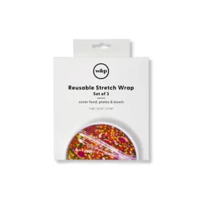 W&P - Reusable Stretch Wrap (Set of 3)