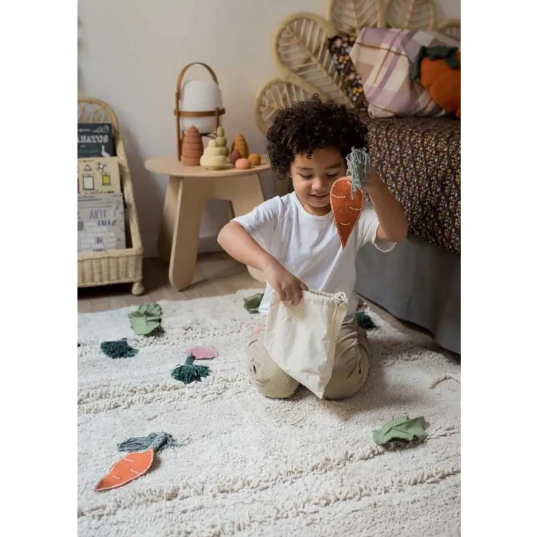 Washable Play Rug - Veggie Garden