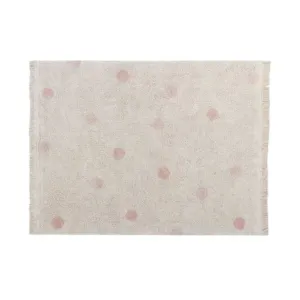 Washable Rug - Hippy Dots (Vintage Nude)