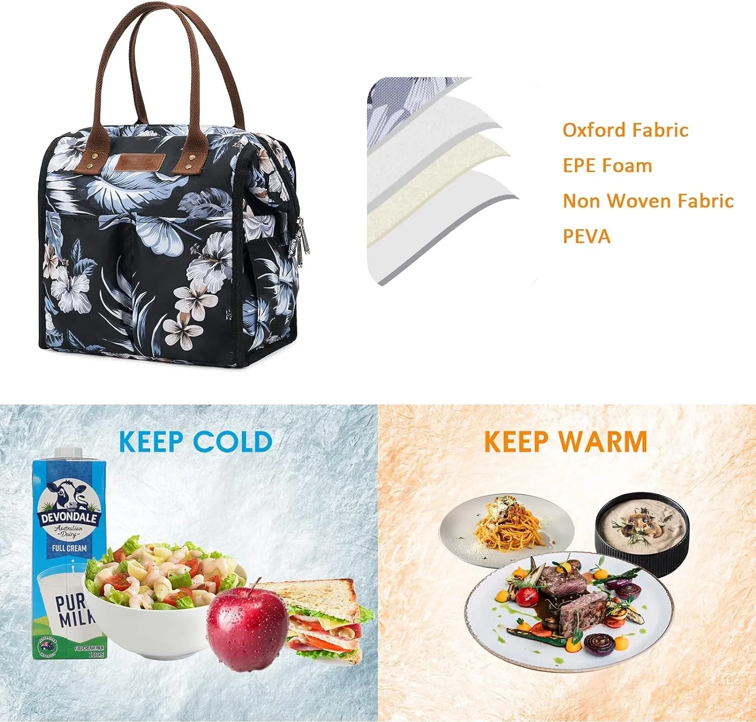 WF7027 Insulated Lunch Bag