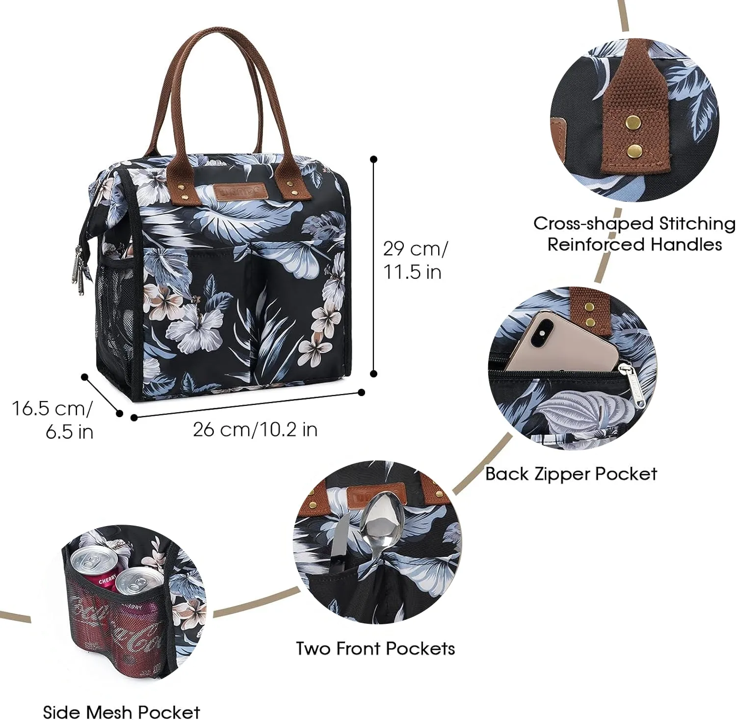 WF7027 Insulated Lunch Bag