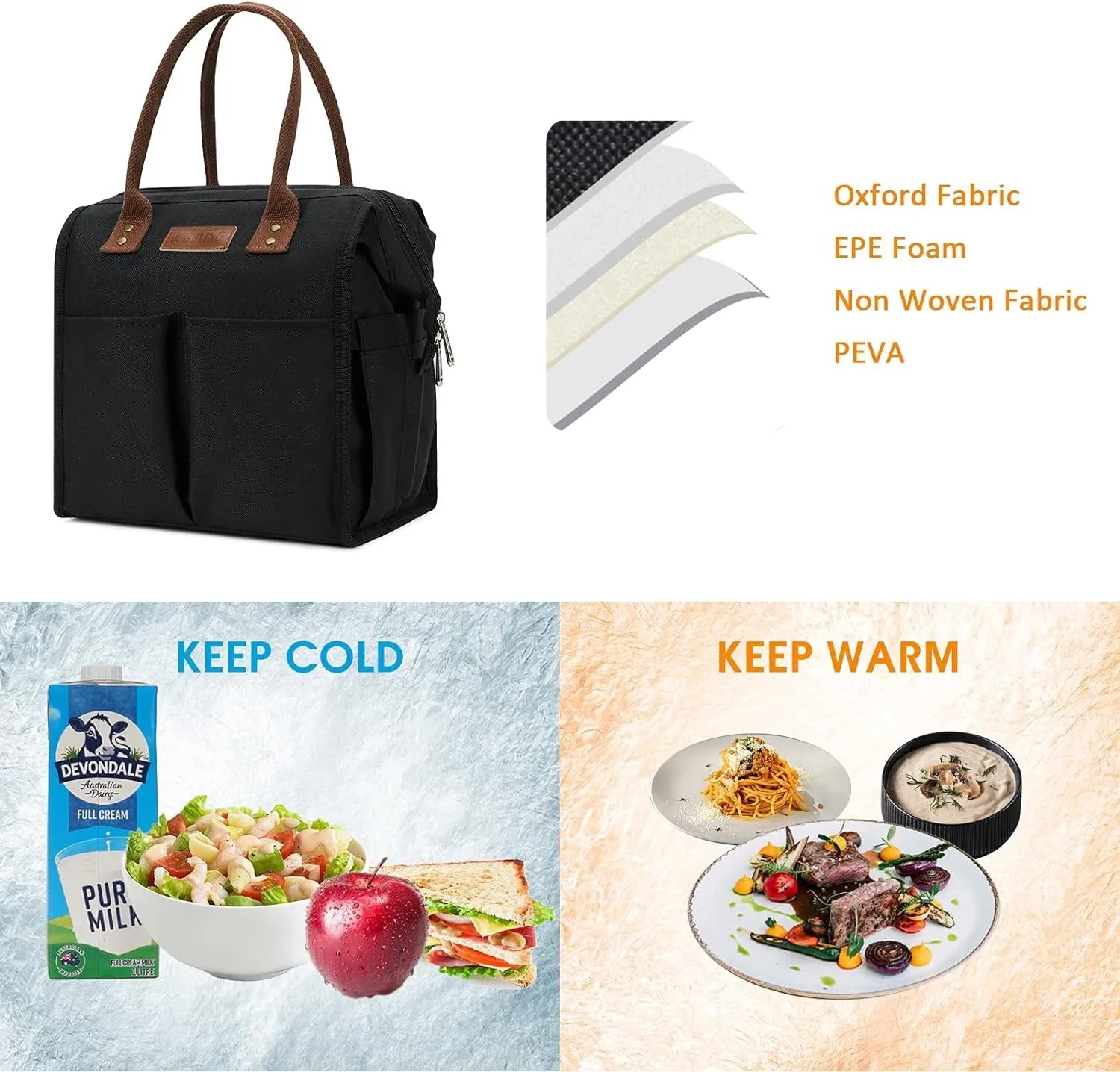 WF7027 Insulated Lunch Bag