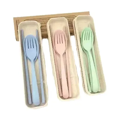 Wheat Straw Cutlery Set