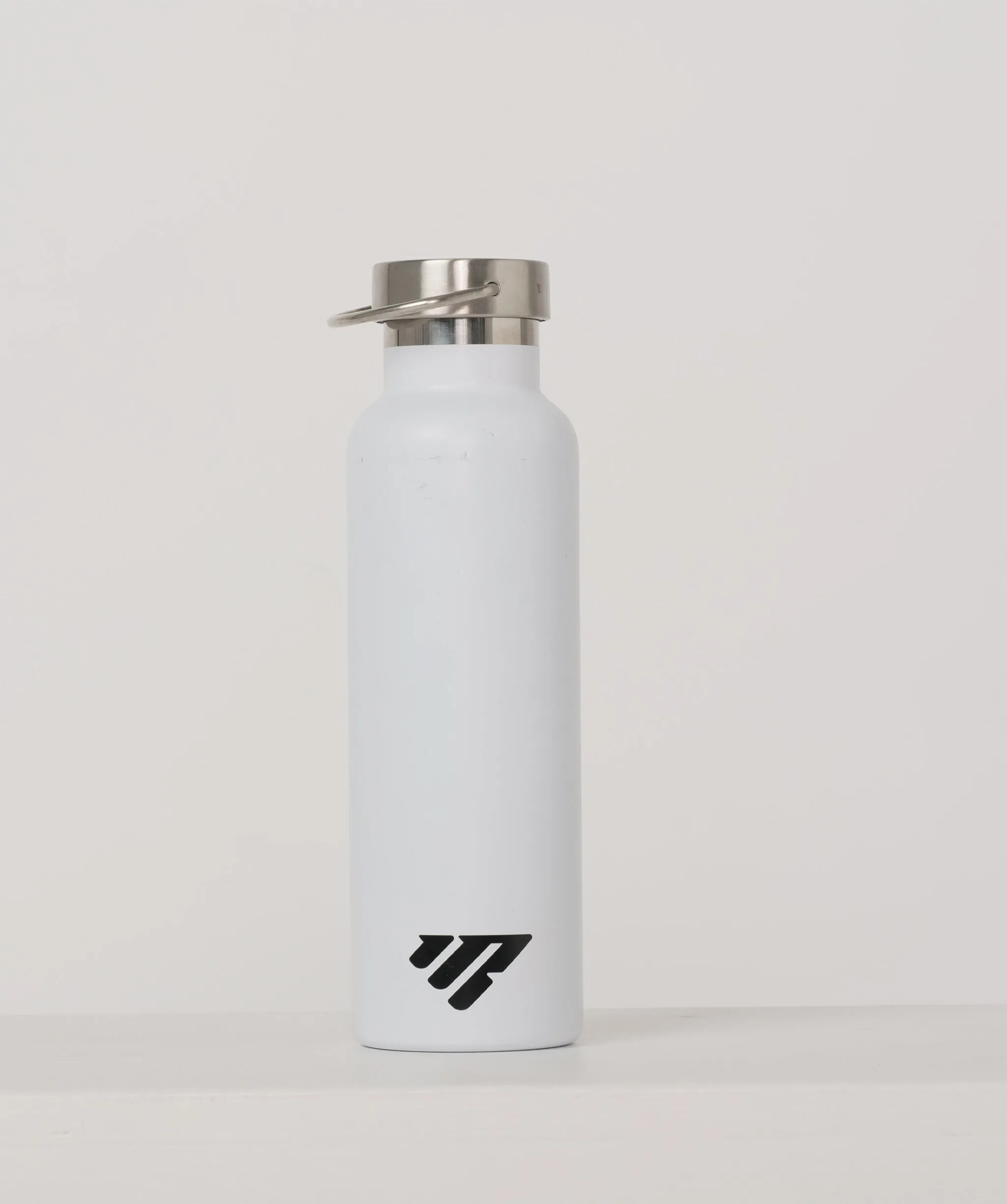 White Metal Water Bottle