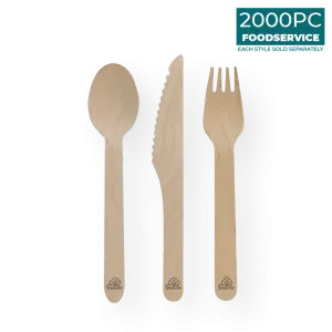 Wooden Cutlery 2000PC